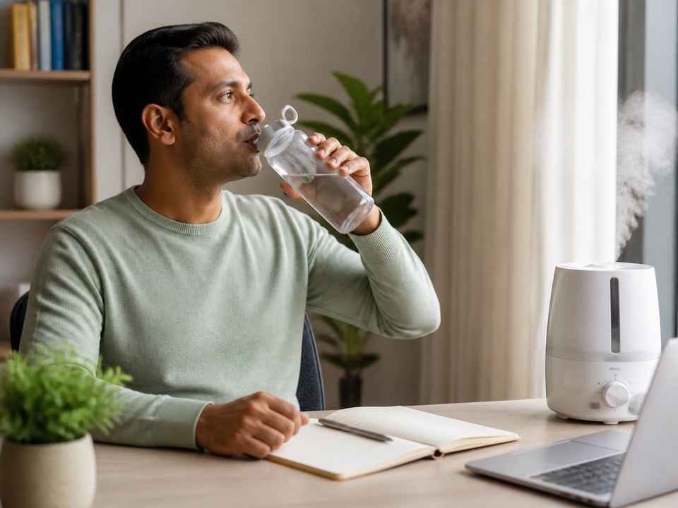 Supportive oral care for dryness after treatment